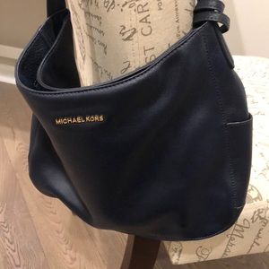 Michael Kors navy blue purse